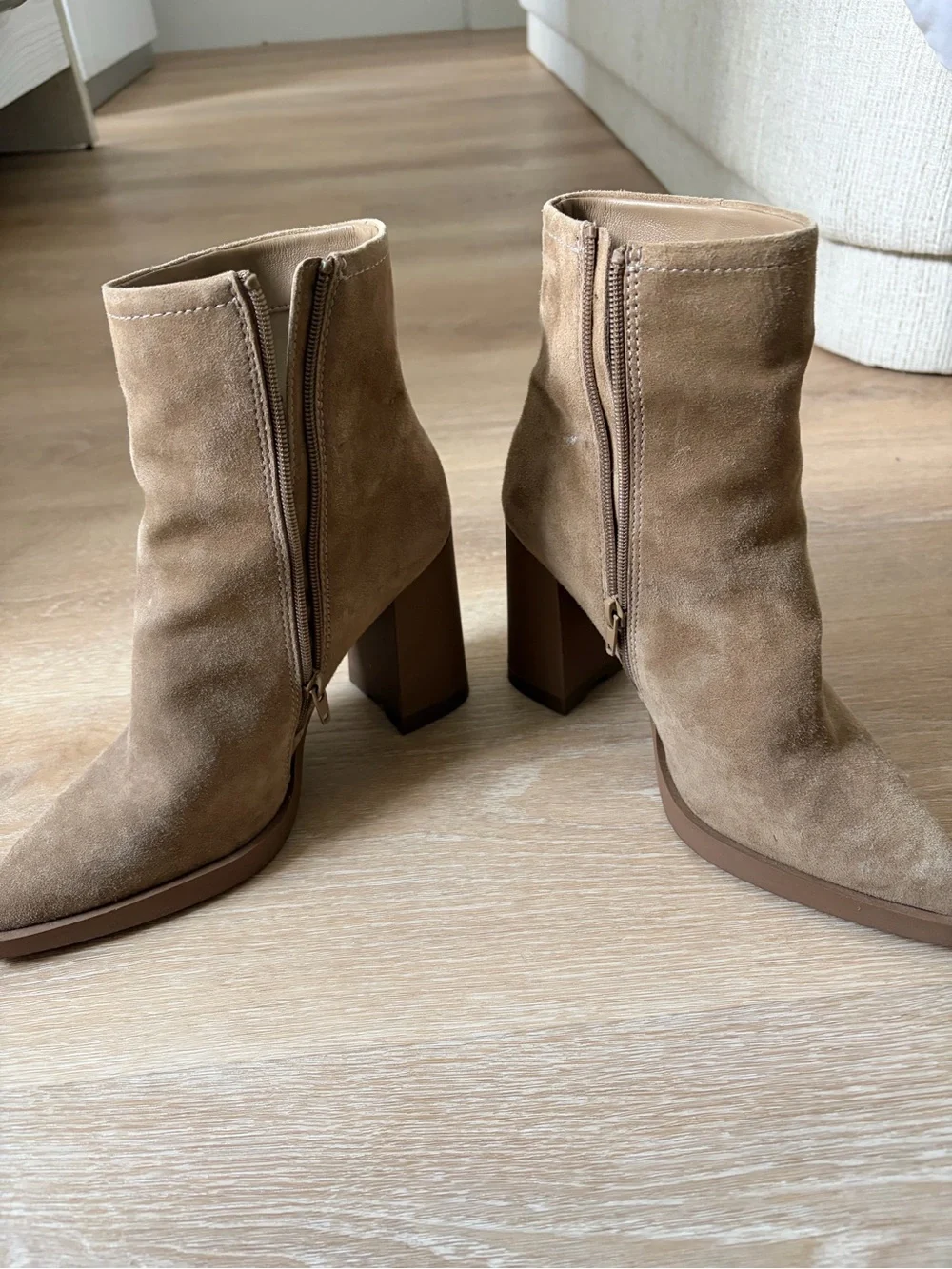 Steve Madden Suede Pointed-Toe Women’s Ankle Boots